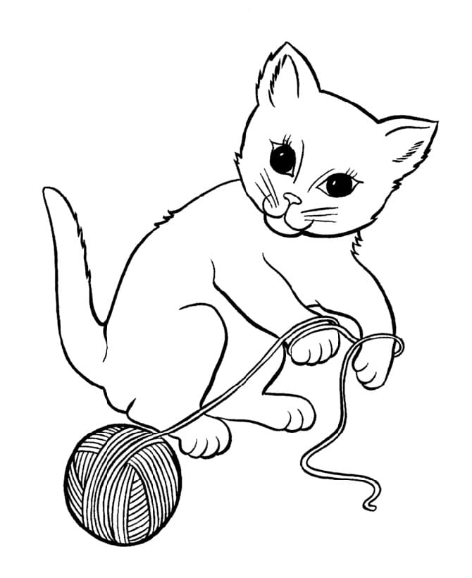 Desenho gratuito Gato #174965 da colecao Animais para imprimir
