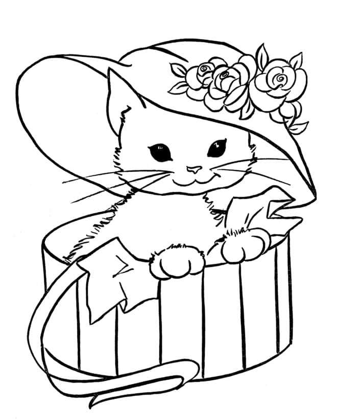 Desenho gratuito Gato #174972 da colecao Animais para imprimir