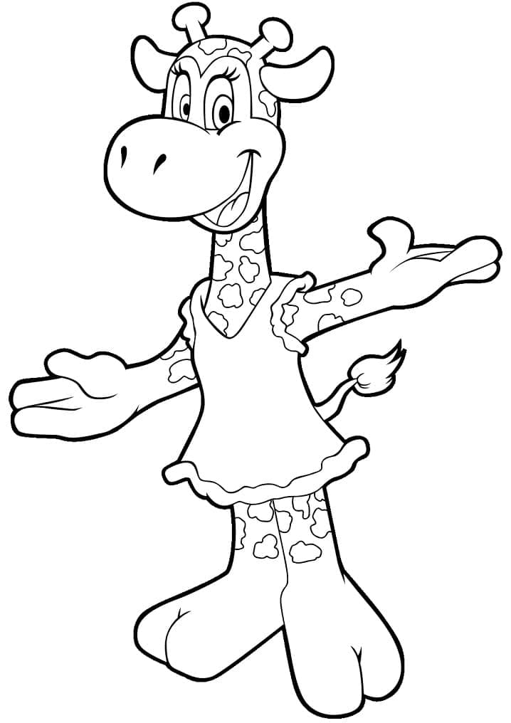Desenho gratuito Girafa #177601 da colecao Animais para imprimir