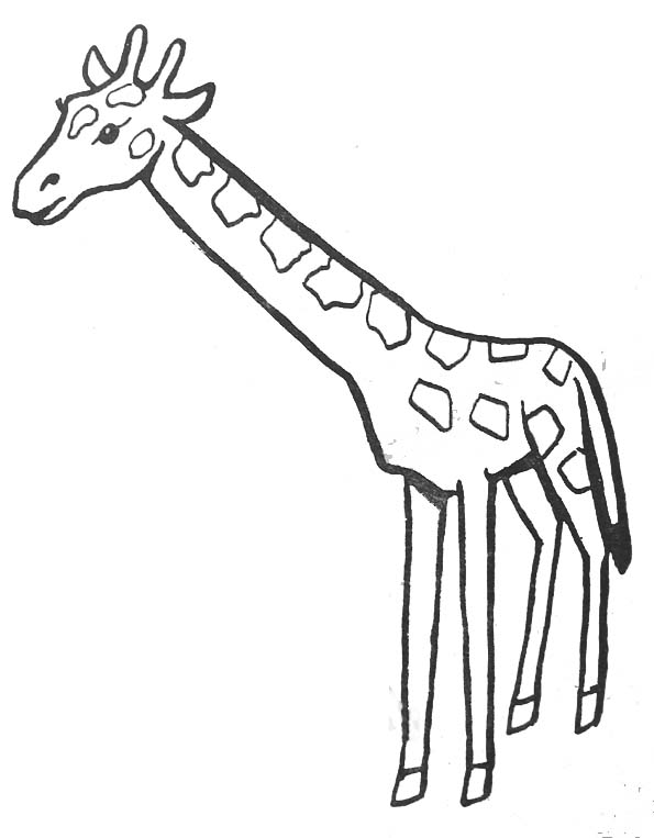 Página para colorir: Girafa (animais) #7230 - Páginas para Colorir Imprimíveis Gratuitamente