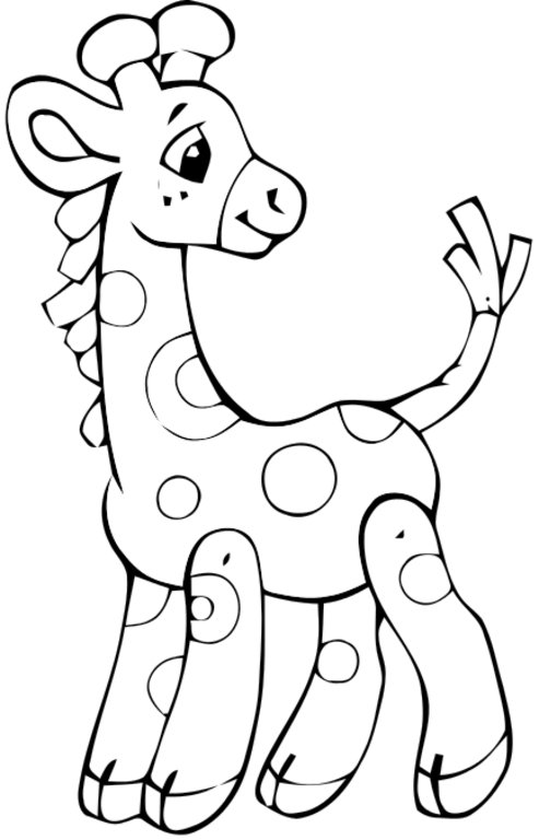Página para colorir: Girafa (animais) #7290 - Páginas para Colorir Imprimíveis Gratuitamente