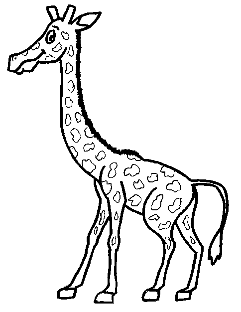 Página para colorir: Girafa (animais) #7294 - Páginas para Colorir Imprimíveis Gratuitamente