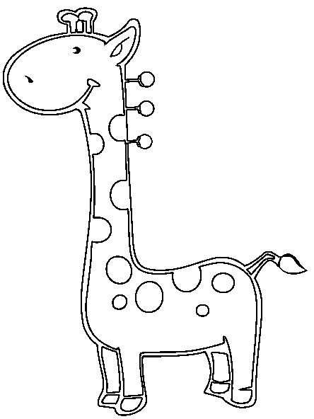 Página para colorir: Girafa (animais) #7298 - Páginas para Colorir Imprimíveis Gratuitamente