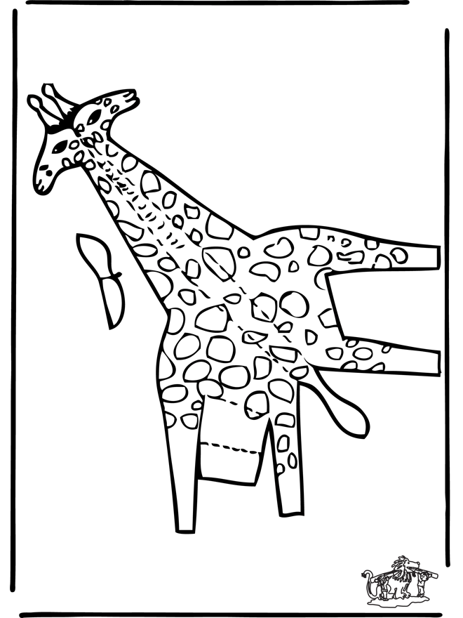 Página para colorir: Girafa (animais) #7320 - Páginas para Colorir Imprimíveis Gratuitamente