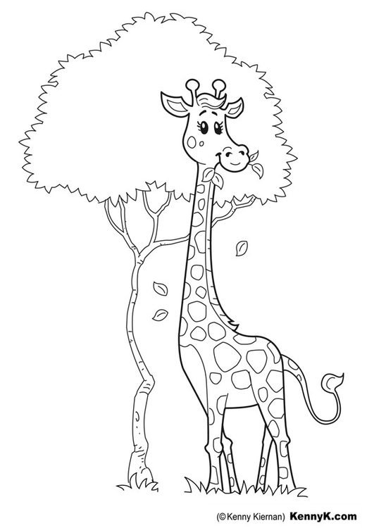 Página para colorir: Girafa (animais) #7329 - Páginas para Colorir Imprimíveis Gratuitamente