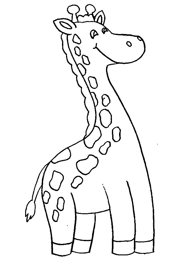 Página para colorir: Girafa (animais) #7343 - Páginas para Colorir Imprimíveis Gratuitamente