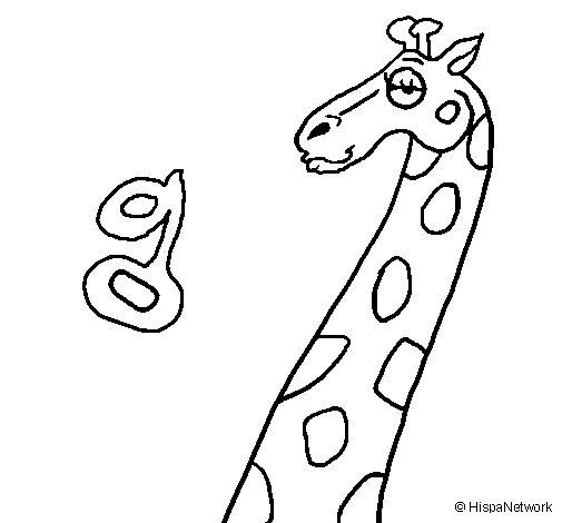 Página para colorir: Girafa (animais) #7355 - Páginas para Colorir Imprimíveis Gratuitamente