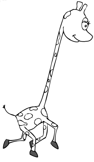 Página para colorir: Girafa (animais) #7364 - Páginas para Colorir Imprimíveis Gratuitamente