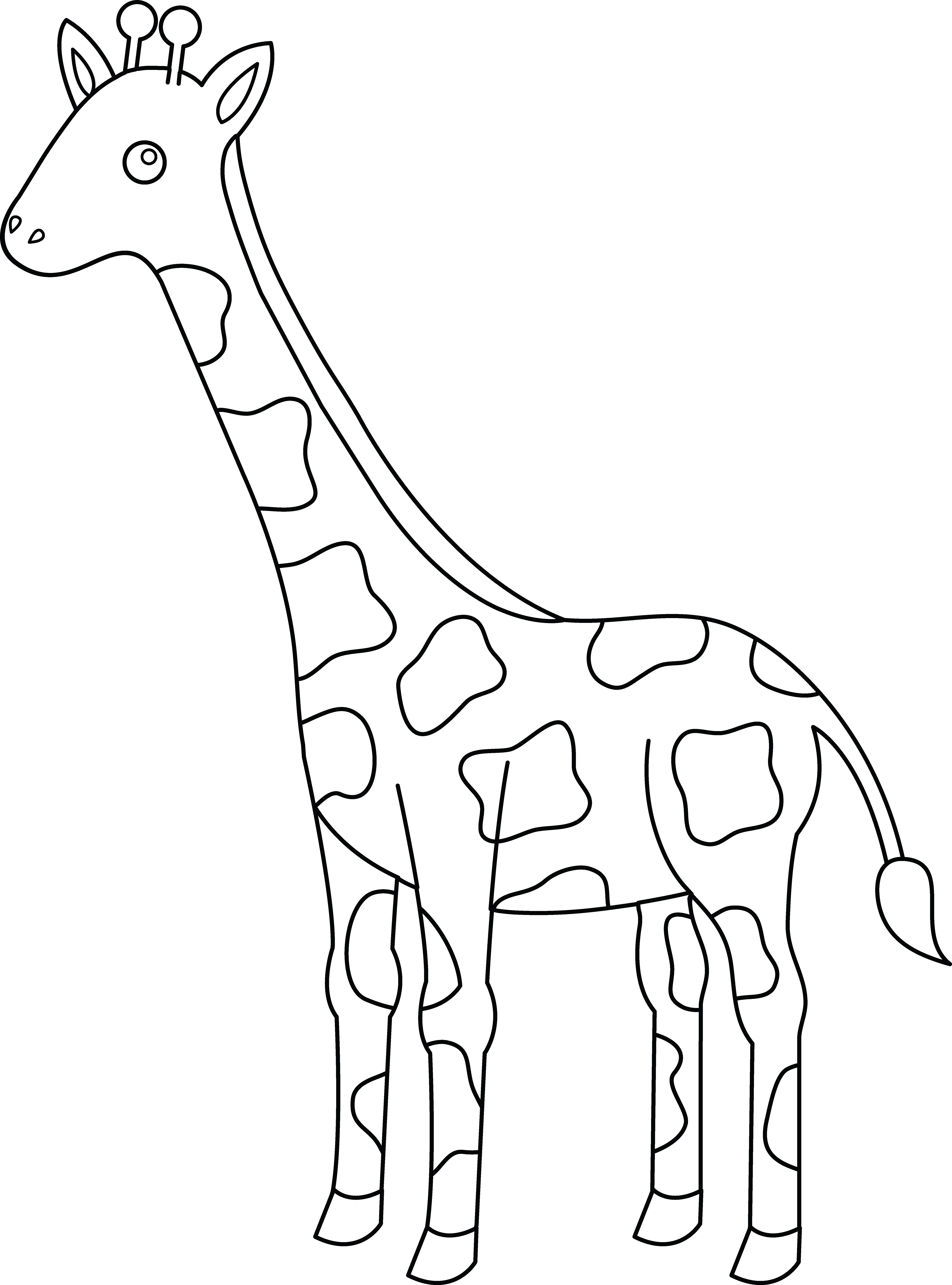 Página para colorir: Girafa (animais) #7406 - Páginas para Colorir Imprimíveis Gratuitamente