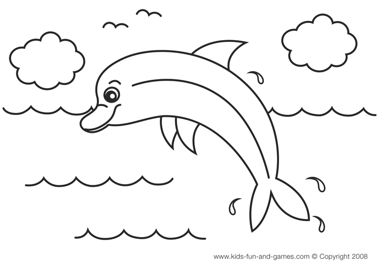 Página para colorir: Golfinho (animais) #5105 - Páginas para Colorir Imprimíveis Gratuitamente