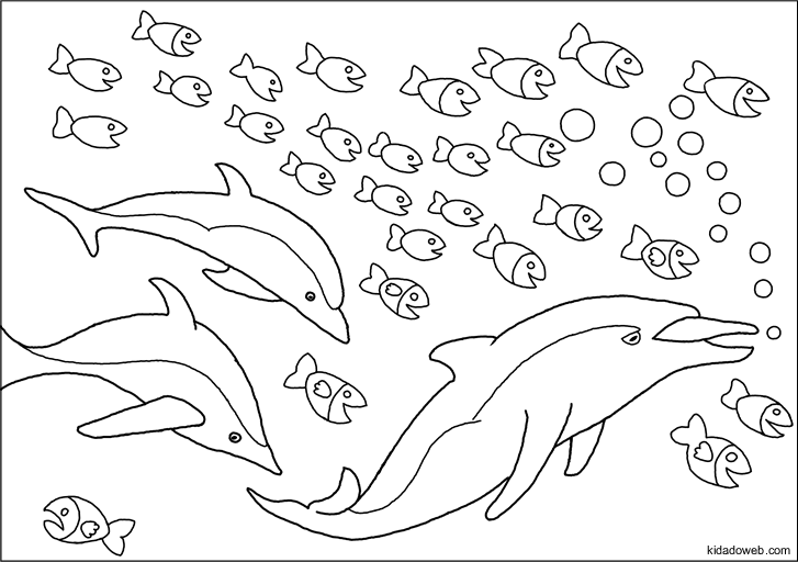 Página para colorir: Golfinho (animais) #5183 - Páginas para Colorir Imprimíveis Gratuitamente
