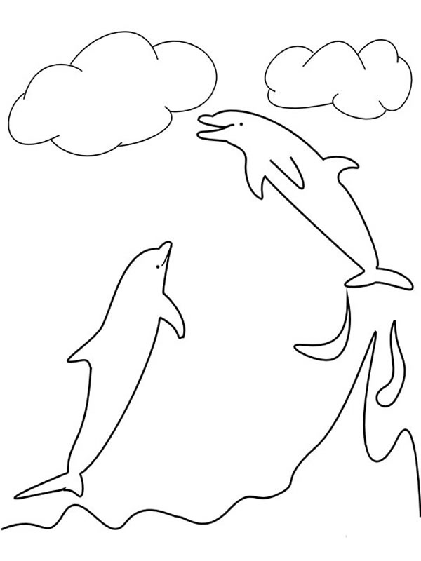 Página para colorir: Golfinho (animais) #5244 - Páginas para Colorir Imprimíveis Gratuitamente
