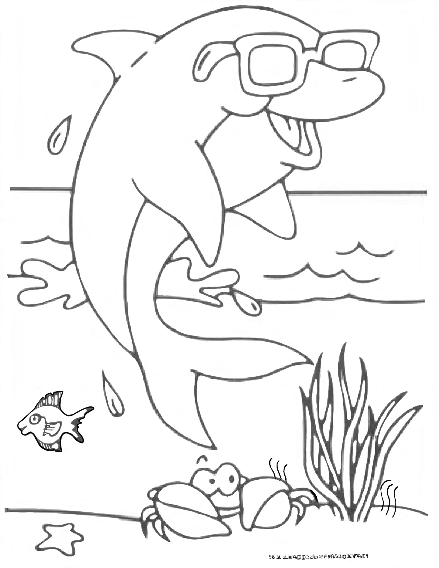 Página para colorir: Golfinho (animais) #5268 - Páginas para Colorir Imprimíveis Gratuitamente