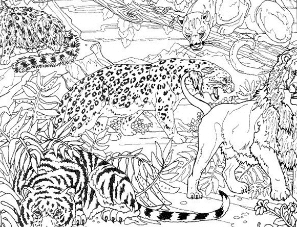 Página para colorir: guepardo (animais) #7885 - Páginas para Colorir Imprimíveis Gratuitamente
