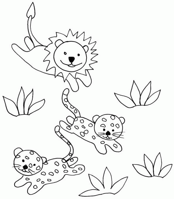 Página para colorir: guepardo (animais) #7894 - Páginas para Colorir Imprimíveis Gratuitamente