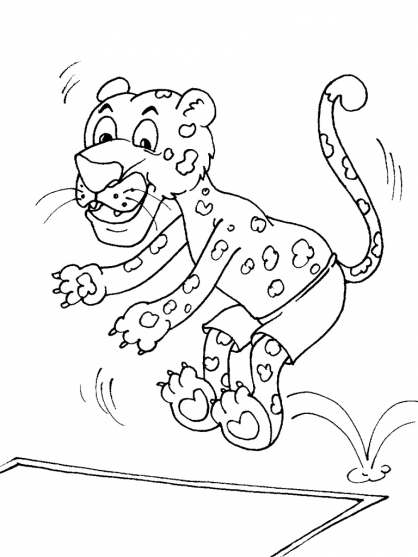 Página para colorir: guepardo (animais) #7989 - Páginas para Colorir Imprimíveis Gratuitamente