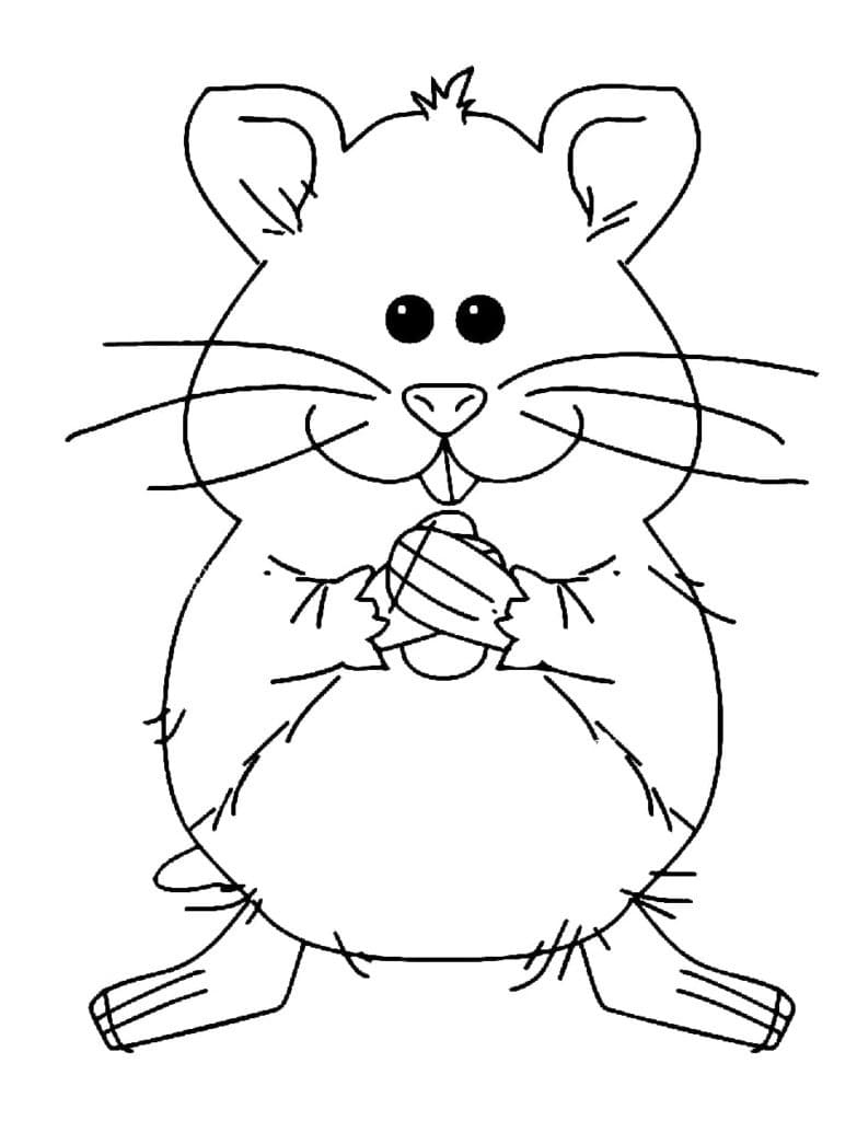 Desenho gratuito Hamster #188818 da colecao Animais para imprimir