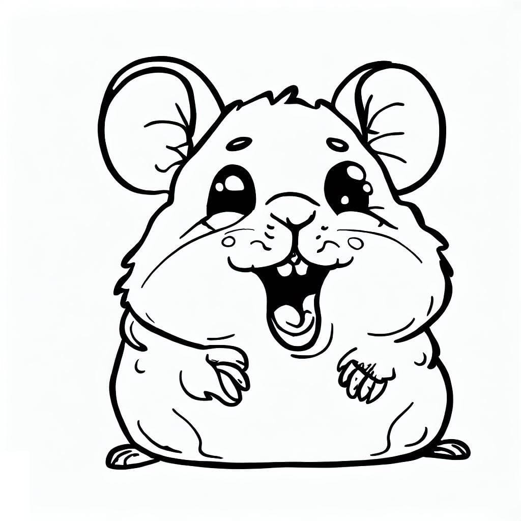 Desenho gratuito Hamster #188823 da colecao Animais para imprimir
