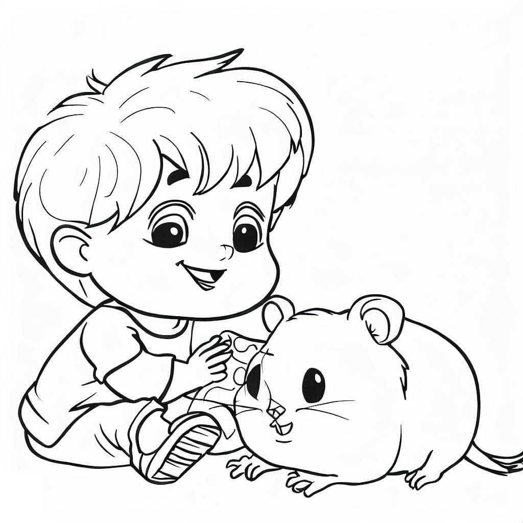 Desenho gratuito Hamster #188832 da colecao Animais para imprimir
