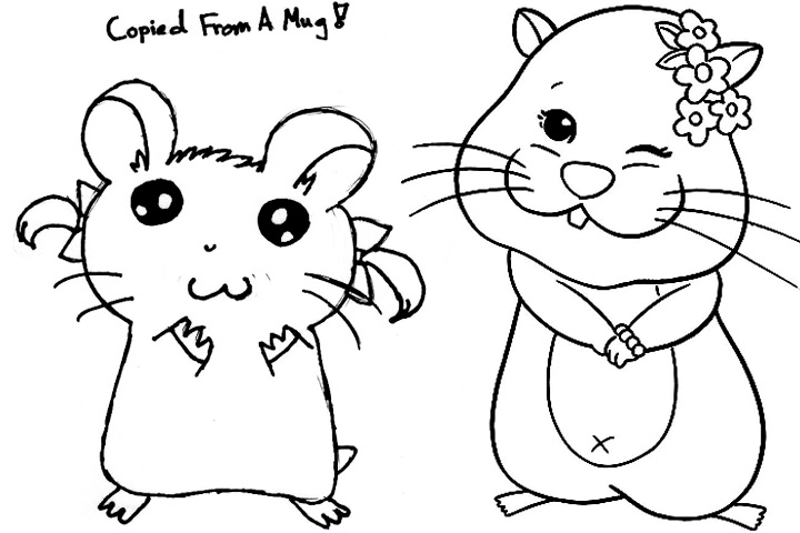 Página para colorir: hamster (animais) #8025 - Páginas para Colorir Imprimíveis Gratuitamente