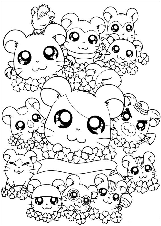 Página para colorir: hamster (animais) #8058 - Páginas para Colorir Imprimíveis Gratuitamente