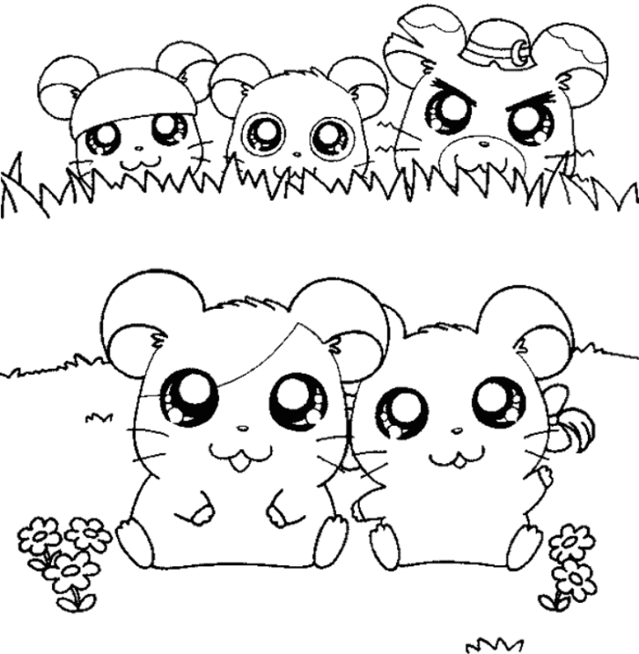 Página para colorir: hamster (animais) #8108 - Páginas para Colorir Imprimíveis Gratuitamente