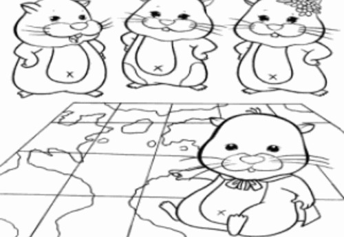 Página para colorir: hamster (animais) #8131 - Páginas para Colorir Imprimíveis Gratuitamente