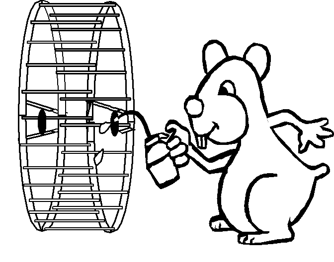 Página para colorir: hamster (animais) #8155 - Páginas para Colorir Imprimíveis Gratuitamente