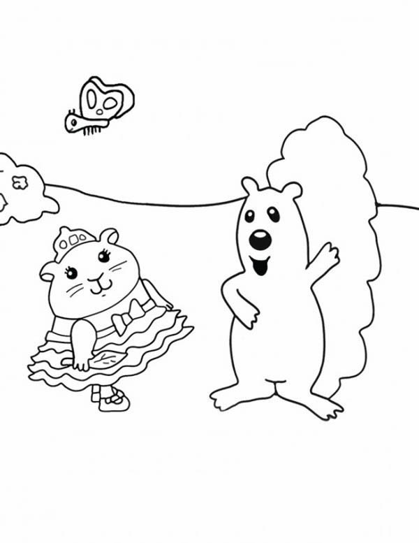 Página para colorir: hamster (animais) #8186 - Páginas para Colorir Imprimíveis Gratuitamente