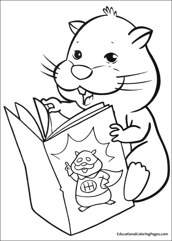 Página para colorir: hamster (animais) #8193 - Páginas para Colorir Imprimíveis Gratuitamente