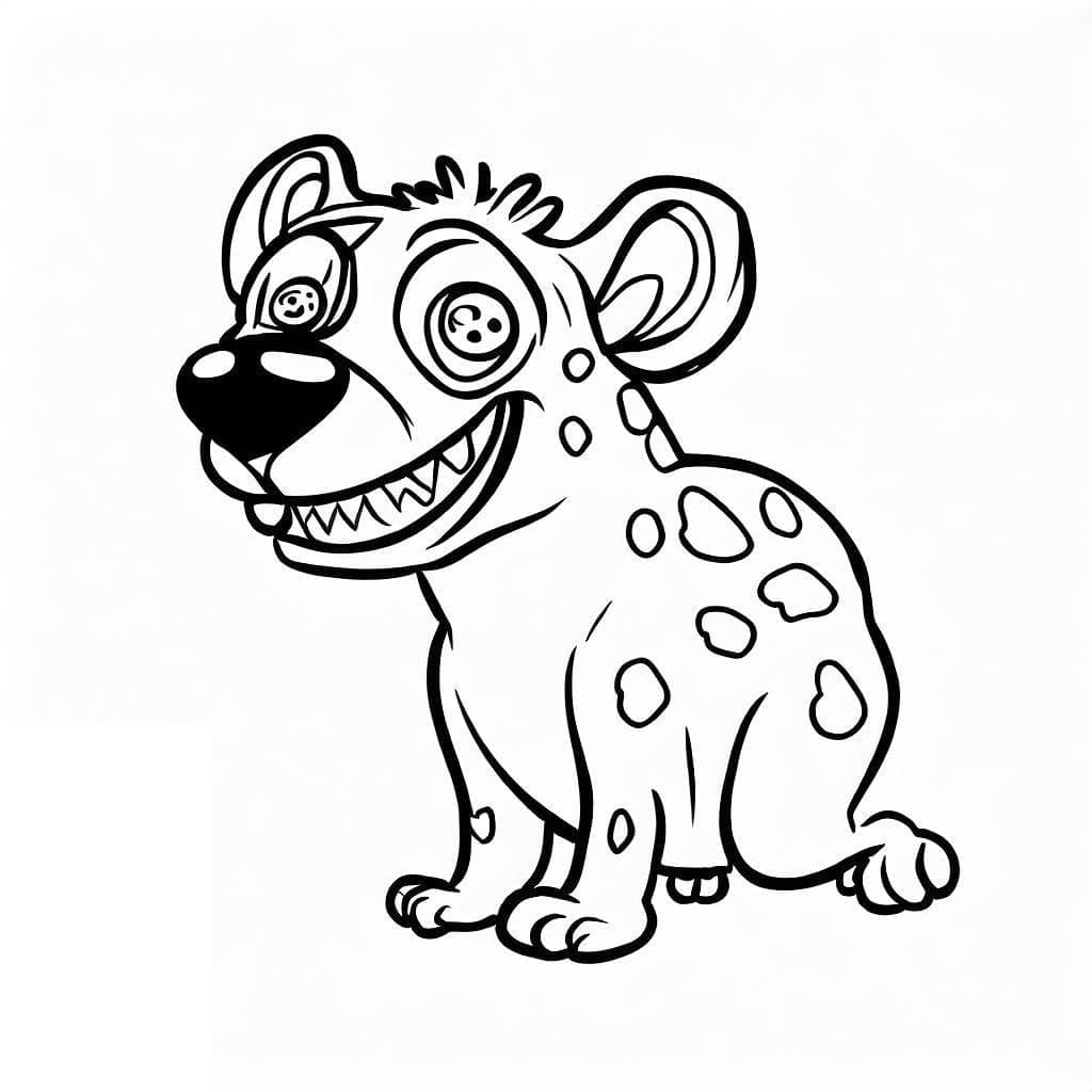 Desenho gratuito Hiena #186939 da colecao Animais para imprimir