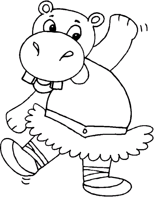 Página para colorir: hipopótamo (animais) #8618 - Páginas para Colorir Imprimíveis Gratuitamente
