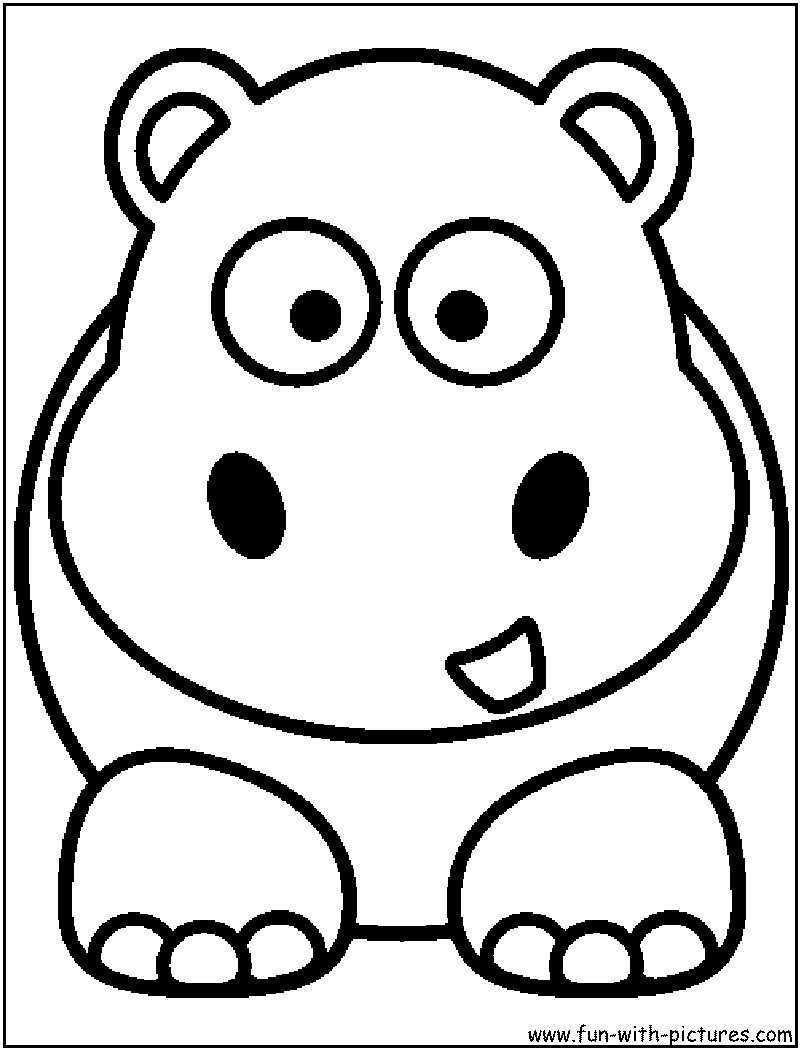Página para colorir: hipopótamo (animais) #8651 - Páginas para Colorir Imprimíveis Gratuitamente