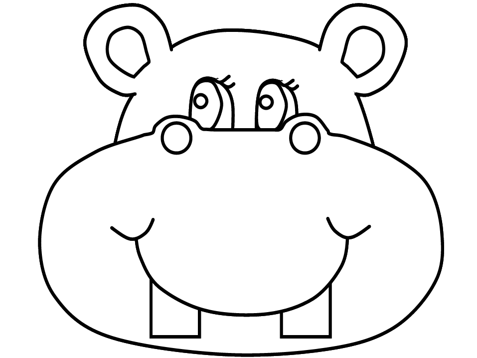 Página para colorir: hipopótamo (animais) #8684 - Páginas para Colorir Imprimíveis Gratuitamente
