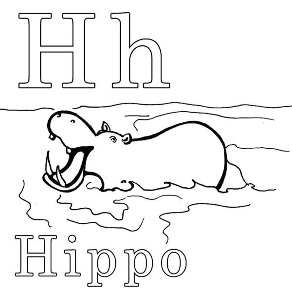 Página para colorir: hipopótamo (animais) #8721 - Páginas para Colorir Imprimíveis Gratuitamente