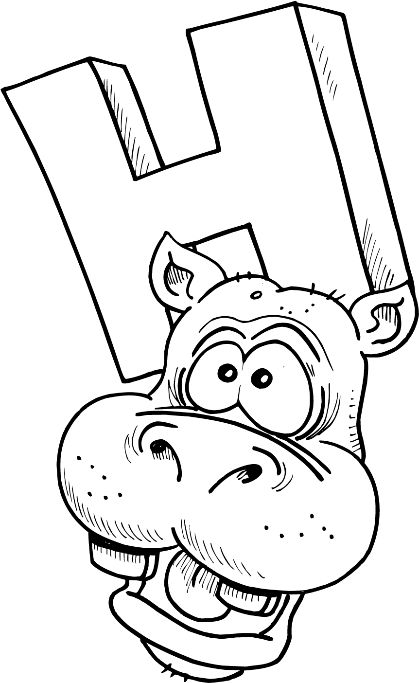 Página para colorir: hipopótamo (animais) #8725 - Páginas para Colorir Imprimíveis Gratuitamente