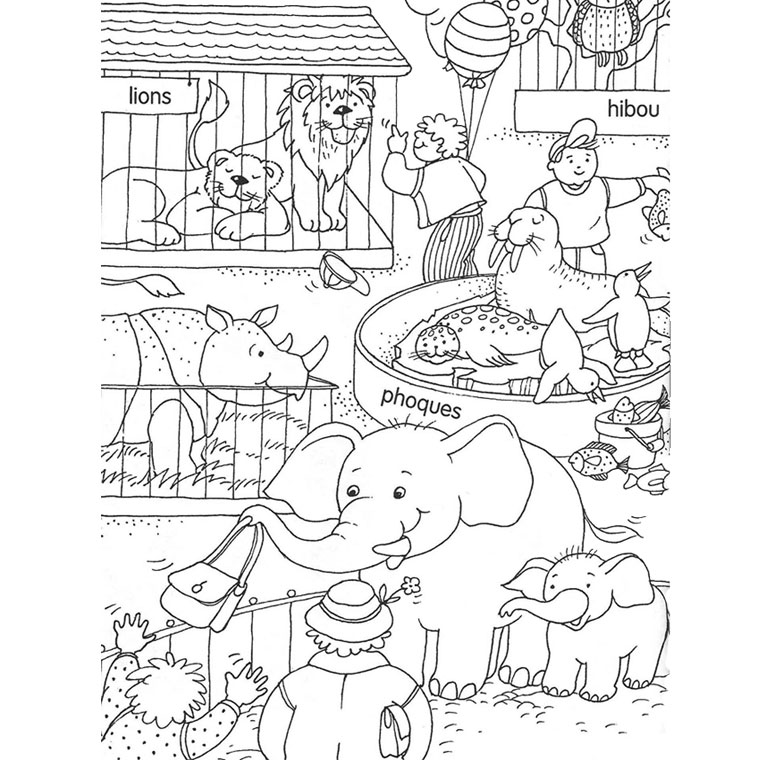 Página para colorir: Jardim zoológico (animais) #12638 - Páginas para Colorir Imprimíveis Gratuitamente