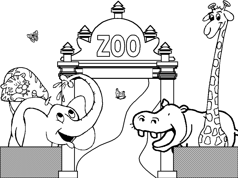 Página para colorir: Jardim zoológico (animais) #12783 - Páginas para Colorir Imprimíveis Gratuitamente