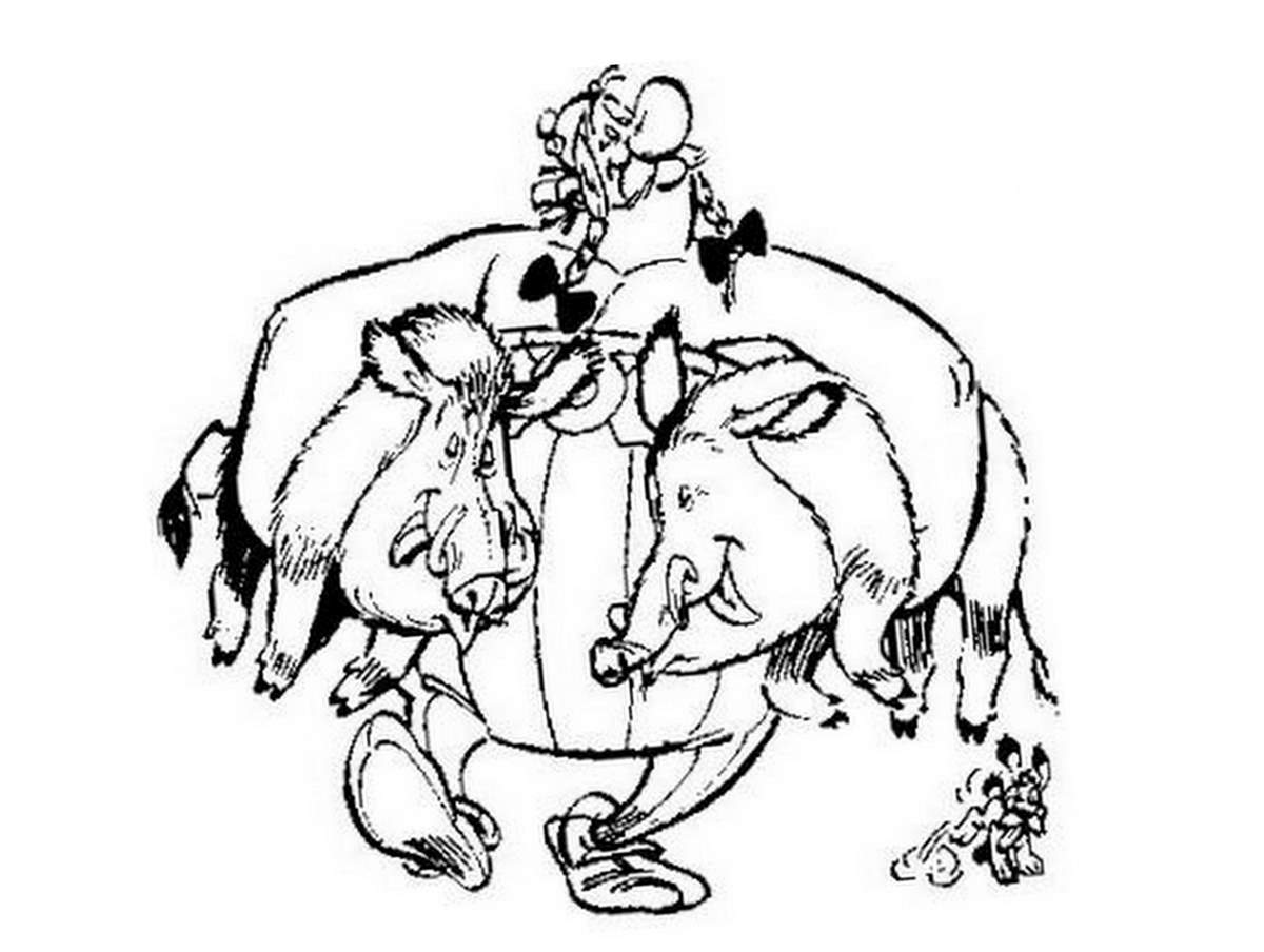 Página para colorir: Javali (Animais) #14648 - Páginas para Colorir Imprimíveis Gratuitamente