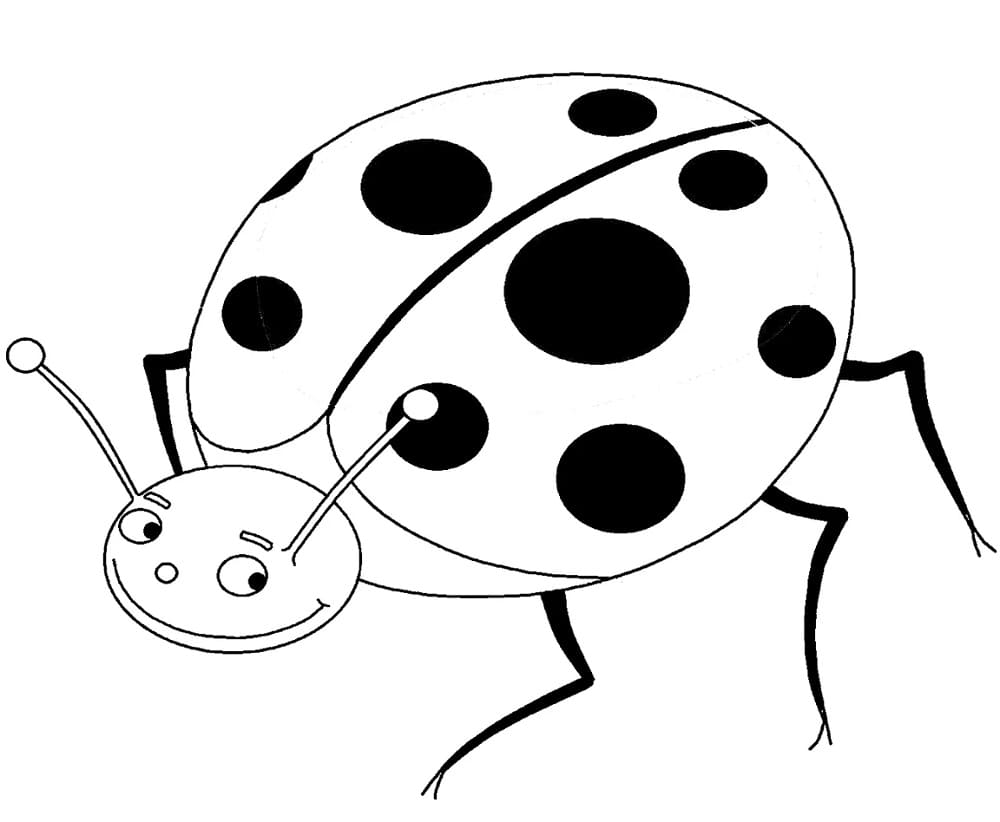 Desenho gratuito Joaninha #177692 da colecao Animais para imprimir