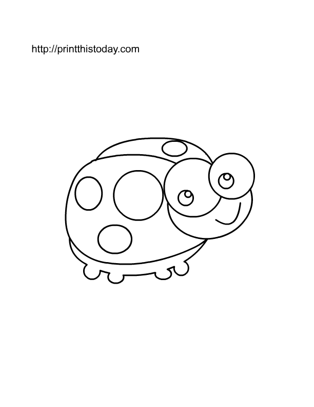 Página para colorir: Joaninha (animais) #3545 - Páginas para Colorir Imprimíveis Gratuitamente