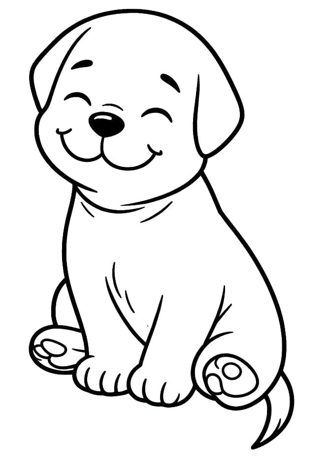 Desenho gratuito Labrador #220726 da colecao Animais para imprimir