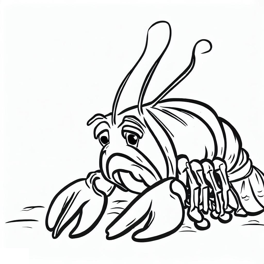 Desenho gratuito Lagosta #186733 da colecao Animais para imprimir