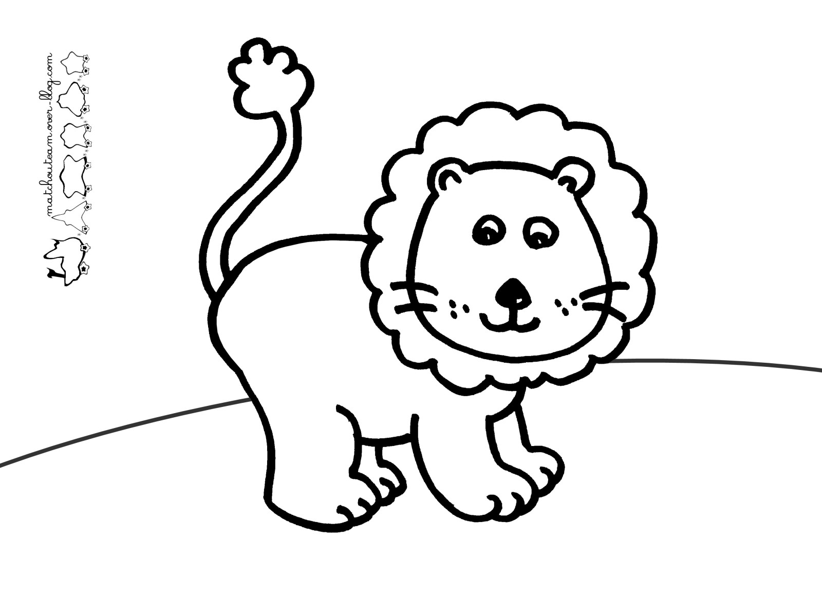 Página para colorir: Leão (animais) #10282 - Páginas para Colorir Imprimíveis Gratuitamente