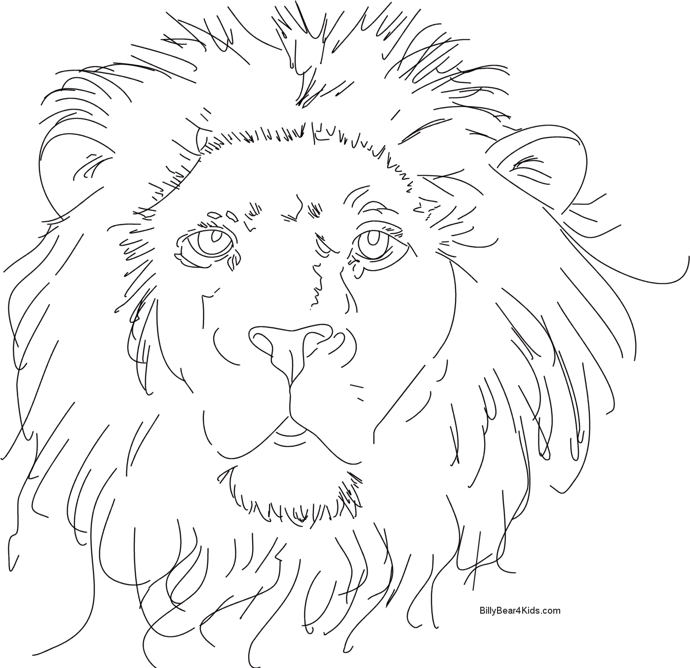 Página para colorir: Leão (animais) #10353 - Páginas para Colorir Imprimíveis Gratuitamente