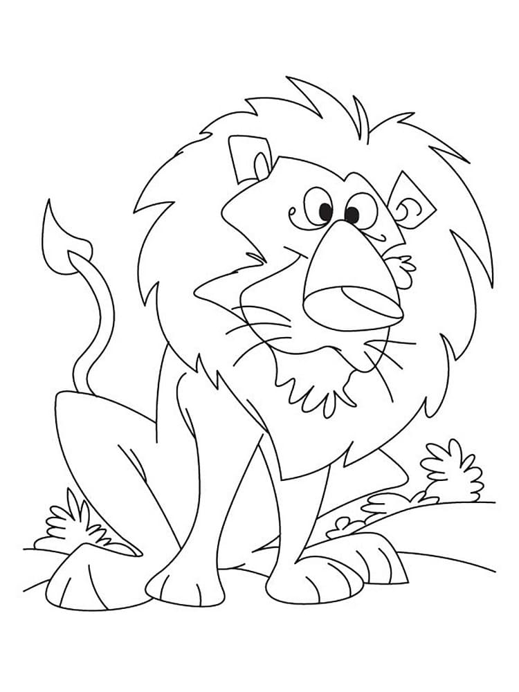 Desenho gratuito Leão #174870 da colecao Animais para imprimir