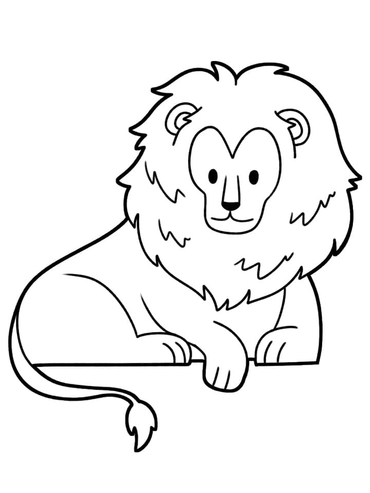 Desenho gratuito Leão #174895 da colecao Animais para imprimir