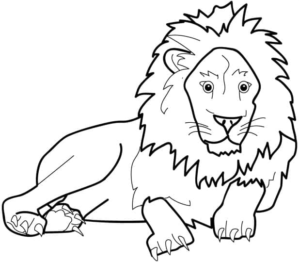 Desenho gratuito Leão #174898 da colecao Animais para imprimir
