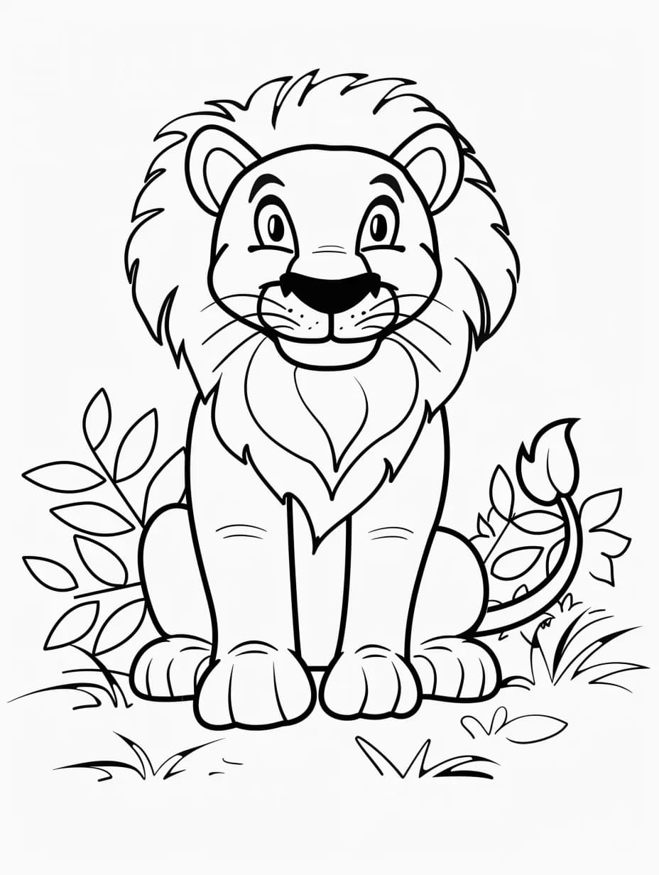 Desenho gratuito Leão #215472 da colecao Animais para imprimir