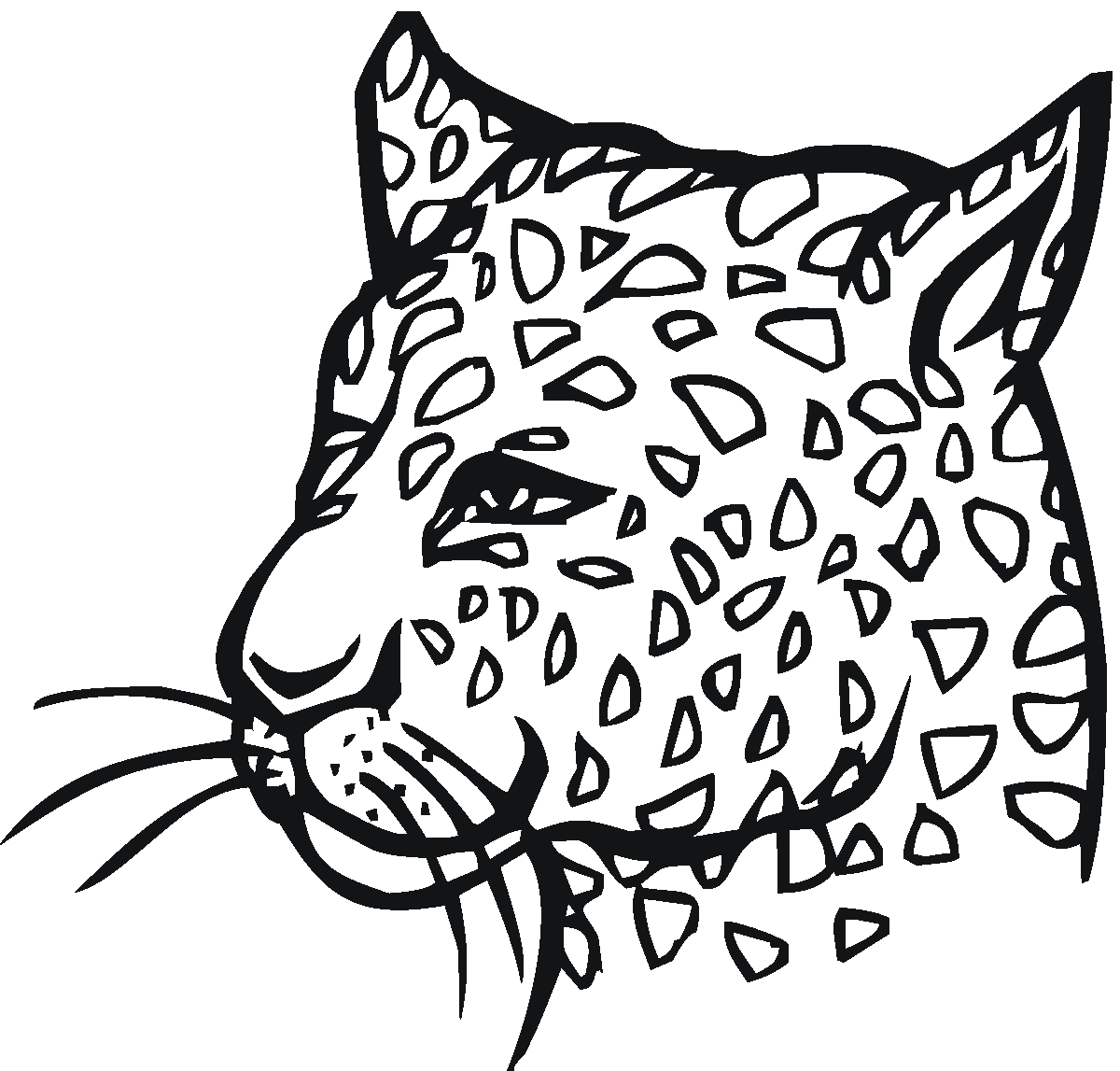Página para colorir: Leopardo (animais) #9751 - Páginas para Colorir Imprimíveis Gratuitamente